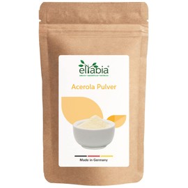 Acerola Powder 200 g High Dose with 25% Vitamin C Acerola Cherry without Additives in Raw Food Quality