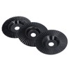 3PCS Set Wood Grinding Wheel Black Color 100mm Diameter 16mm