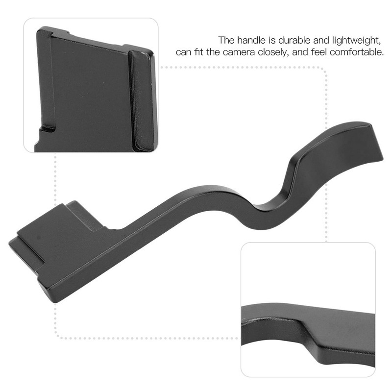 Aluminium Alloy Thumb Grip Handle Hot Shoe Accessory for Fuji