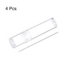 sourcing map 4pcs Solid Carbide Drill Bits 0.5mm C3/K10 Tungsten