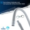 tecuro Drain Hose Extension 1.0 m Complete Set Including Hose