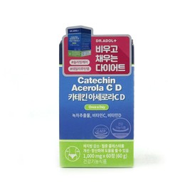 Dr. Adol Catechin Acerola Barbados Cherry C D 60 tablets / 닥터아돌 카테킨 아세로라 바베이도스 체리C D 60정