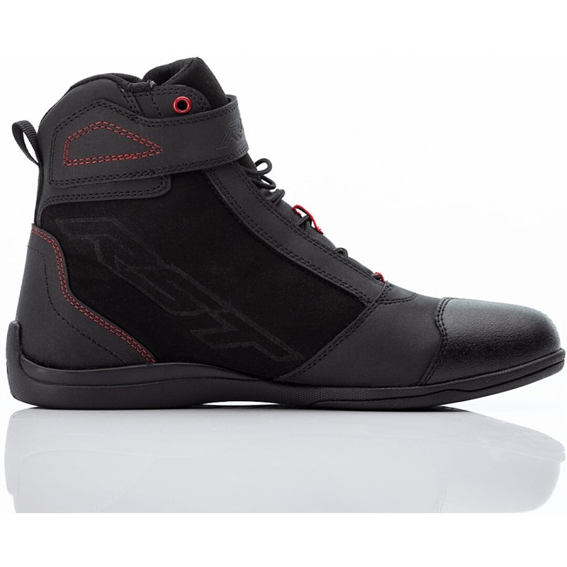 RST Frontier Scarpe da moto da donna, nero/rosso, 38