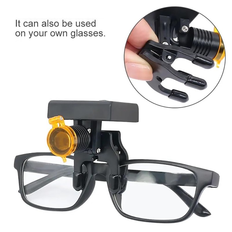 Generic Powerful LED Headlight Headlamp for Dental Loupes Wireless Medical