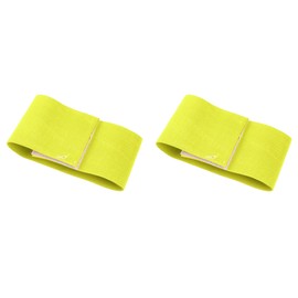 Drfeify Captain Armband, Protective Arm Badge Nylon Elastic Armband Adjustable Player Bands for Youth Adult Team Training