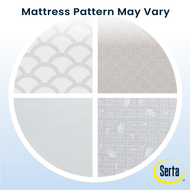 Serta Perfect Start Limited Dual Sided Baby Crib Mattress and