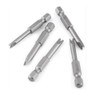 Uacen 5 Pcs Screwdriver U Type, U Shape Bits U4