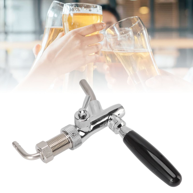 G5/8 Beer Tap Faucet Stainless Steel 304 Draft Beer Dispenser