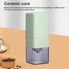 Electric Coffee Grinder Professional Ceramic Grinding Core Rechargeable Automatic Coarseness