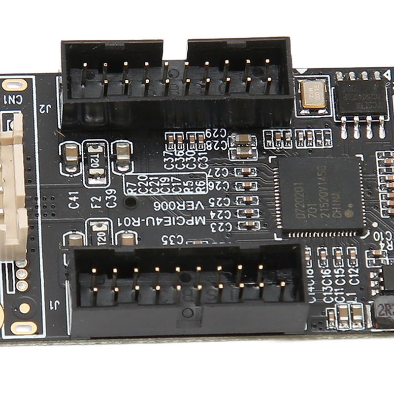 Mini PCIE to USB3.0 Front Expansion Card Dual 19PIN 5Gbps