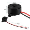 Piezo Electronic Buzzer 12V Tone Active Alarm Electronic Buzzer Alarm