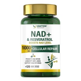 Vantein Suplemento Nad+ 1000mg 120 Cápsulas Precursor Nmn