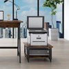 Natwind 2 Tier Laser Printer Stand,19.7''x19.7''x12.6'' Large Printer Table Copier