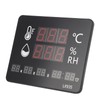 Temperature Humidity Meter High Accuracy Wall Mount Thermometer Hygrometer Alarm