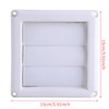 HAOHIZE Grille,1PC Plastic Air Vent Grille Cover 3 Flaps Wall