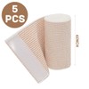 Compression Bandage Wraps Pack of 5 Self Adhesive Athletic Stretchable