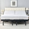 Kingnex Waterproof Split Top King Mattress Protector for Adjustable Bed