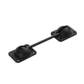 NA Toughgrade T-Style Hook and Keeper Door Holder for RV/Trailer | 10" Hook | Black