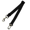 MooLuxe Adjustable Pet Seat Belt Leash/Harness (Black)