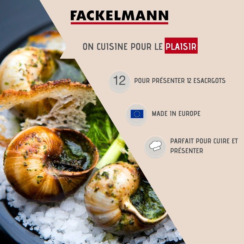 FACKELMANN Snail Plate, Aluminium, Silver, 17.5 x 17.5 x 2.2