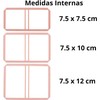 Kit Completo de Reglas de Encuadernación, 9 piezas, Plantillas, Album