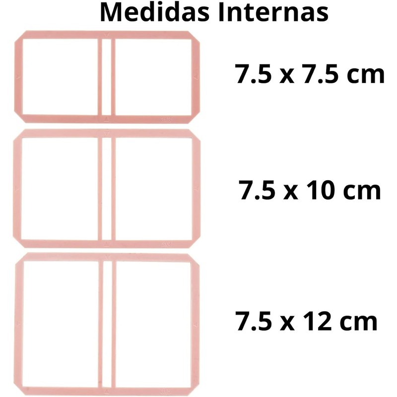 Kit Completo de Reglas de Encuadernación, 9 piezas, Plantillas, Album