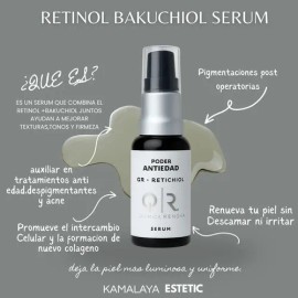 Sérum Facial Retinol Bakuchiol Renovador De Piel Profesional                                                                                          