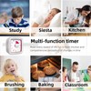 60 Minute Visual Timer for Kids and Adults, Non-Ticking 5.5
