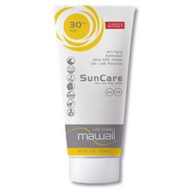 Mawaii SunCare Anti-Ageing Sun Cream 30 SPF 175 ml Specialist Outdoor Sports Sun Cream Waterproof and Sweatproof Reef Friendly and Paraben Free