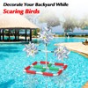 Pool Bird Deterrent, Floating Reflective Windmill Bird Scare Devices, Keep