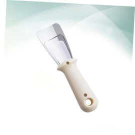 BESPORTBLE Ergonomic Stainless Steel Ice Removal Tool Defrost Shovel for Refrigerator Storage Vegetable Cleaning