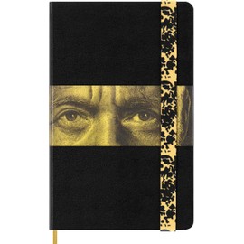 Moleskine IZIPIZI x Custom Edition Notebook, Hard Cover, Ruled, Large (5" x 8.25"), Yellow Pigment, 176 pages