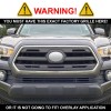Coast2Coast International (CCI) Center Chrome Grille Grill Overlay 2 Piece