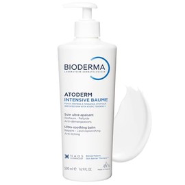 Bioderma Atoderm Intensive Balm, Hydrating Balm for Dry to Atopic Sensitive Skin, Face & Body Moisturizer with Ultra Soothing Anti-Itching Formula, Fragrance-Free, Non-Greasy & Non-Sticky for Family