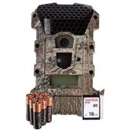 Wraith Lightsout Wildgame Innovations Mirage 16MP Trail Camera with Batteries & 16GB SD Card, Break Up Country Mossy Oak Camo