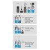 Rohrer & Klingner erka-rapid Ink Tank, 3-Pack for 50 ml