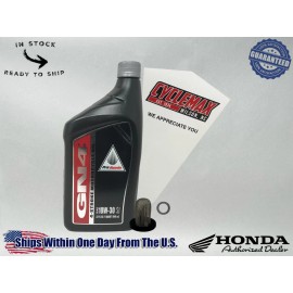 Cyclemax Standard 10W-30 Oil Change Kit fits 2024 Honda ADV160