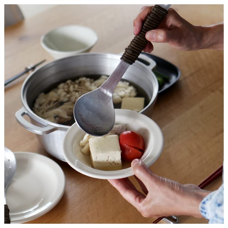 工房アイザワ お玉 アケビ巻 アルミニウム 中 1206-2