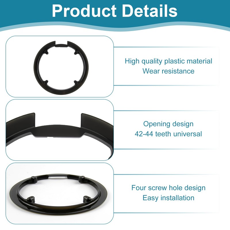 THKO Bicycle Sprocket Cover, 42 44 Teeth Mountain Bike Sprocket