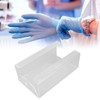 Glove Box Holder Dispenser Wall Mounted Tissue Holder Clear with