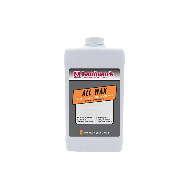 Lundmark All Wax, Self Polishing Floor Wax, 3201F32-6, 2 Set
