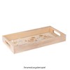 Ideen mit Herz Set of 3 Wooden Rectangular Trays Various