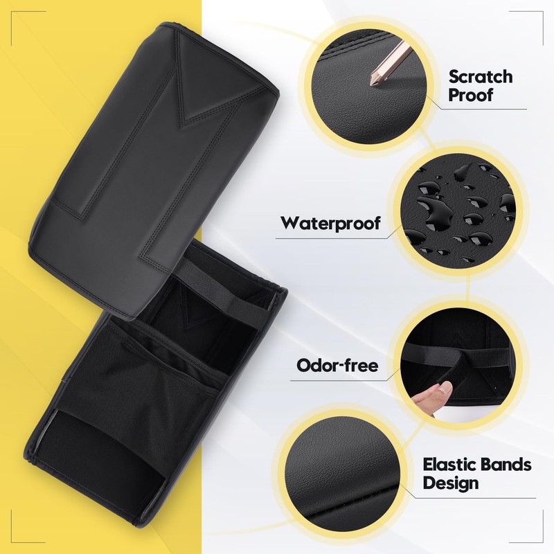 FIILINES Center Console Cover Fit for 2023-2026 Honda CRV, Armrest