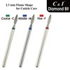 C & I Diamond Nail Drill Flame Shape E-File Professional