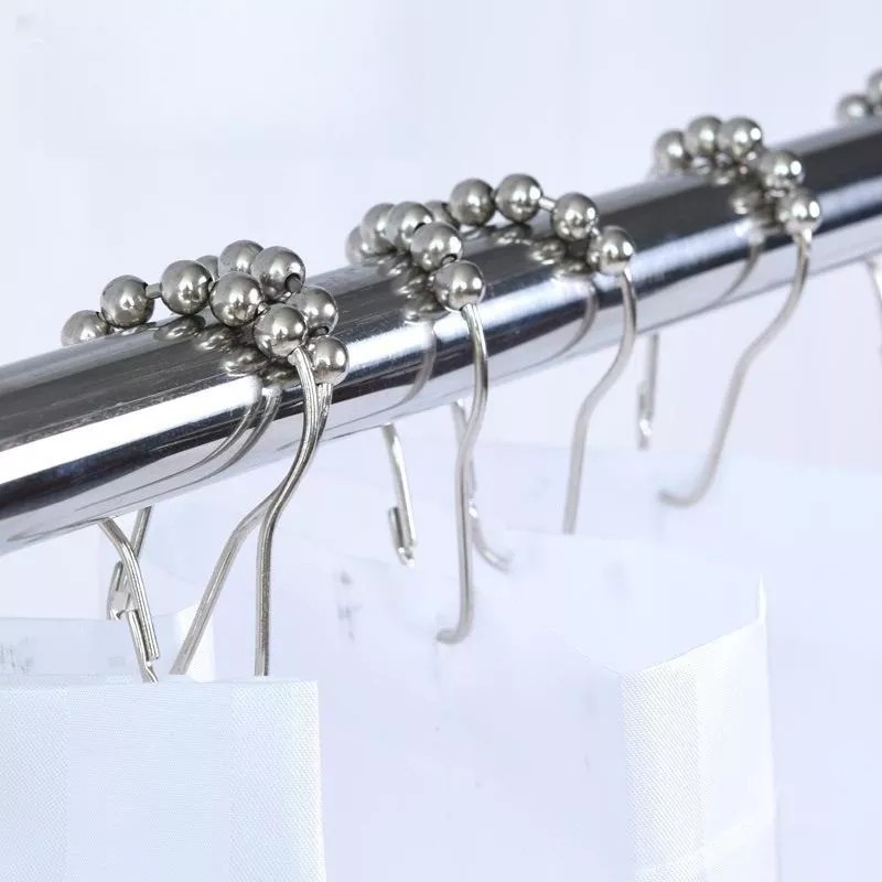 generic 72 Piezas Ganchos Para Cortina De Baño/ganchos Para Cortinas
