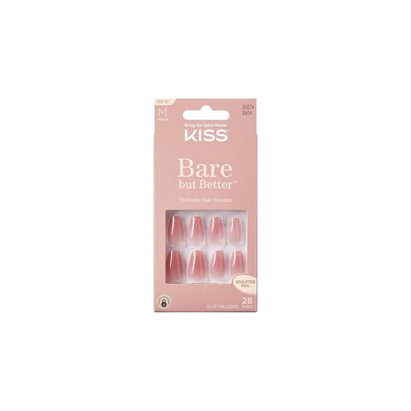 KISS Bare -But-Better Nails - Nude Nude