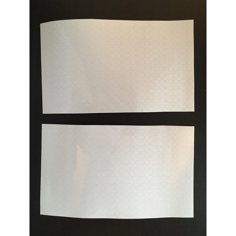 Floordrobe Clothing Reflective Dot Stickers for Golf Launch Monitors (280)