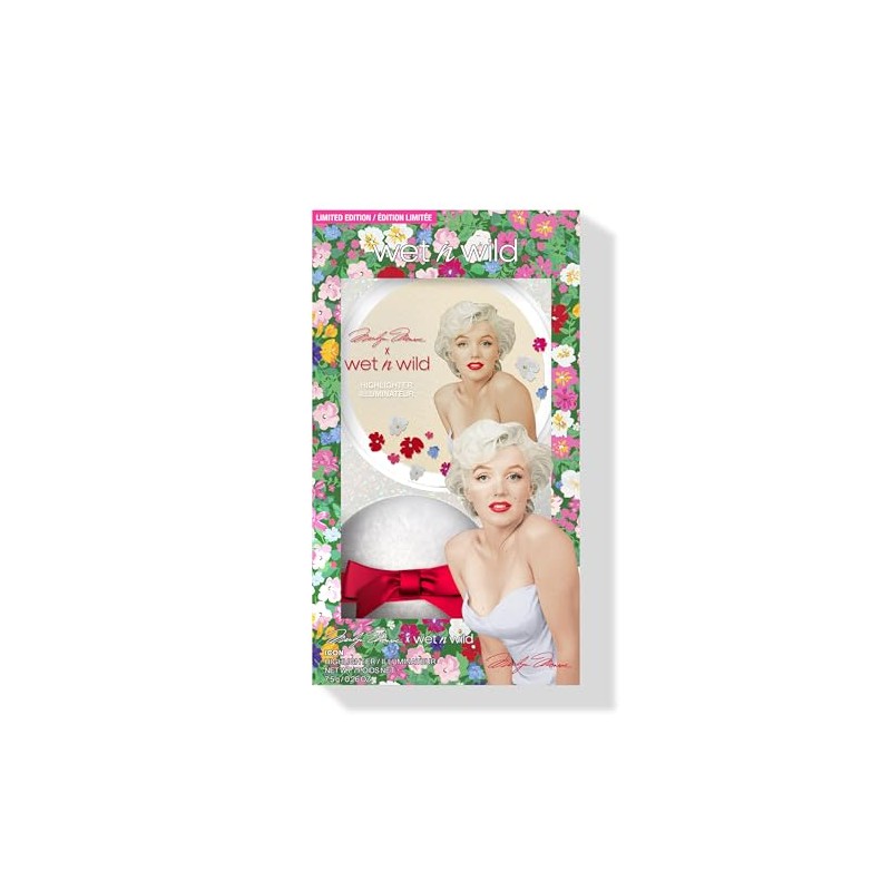 Iluminador y esponja Marilyn Monroe Wet n Wild Ed Limitada