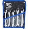 Kraftmann 30836 Ratchet Ring Spanner Set Open 5-Piece