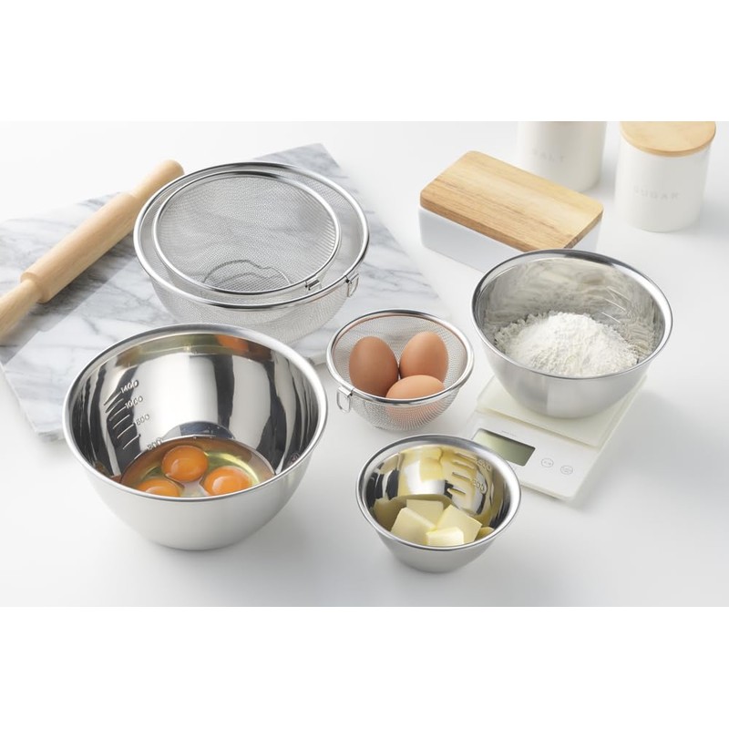 ヨシカワ ジャストにフィット 丸型ザル(リング付) 16cm SJ1380